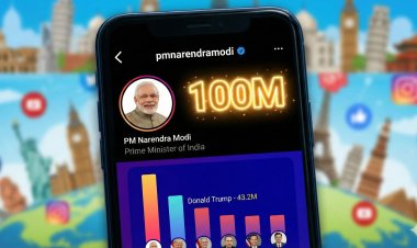 सोशल मीडिया के 'किंग' बने PM मोदी | Instagram पर 100 Million फॉलोअर्स वाले दुनिया के पहले नेता बने, ट्रंप भी छूटे पीछे