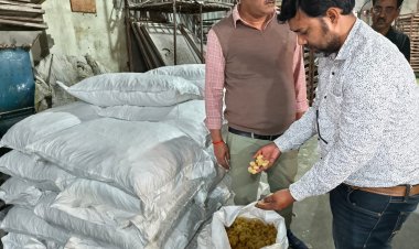 होली-ईद से पहले खाद्य सुरक्षा का सख्त अभियान, 5.14 लाख रुपये की सामग्री सीज