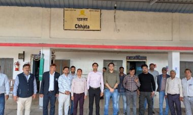 आगरा मंडल के छाता-कोसीकलां खंड में ऑटोमैटिक सिग्नलिंग प्रणाली शुरू