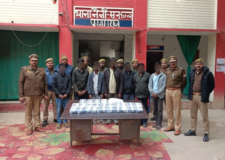 माघ मेला में श्रद्धालुओं का मोबाइल चोरी करने वाले सात अपराधी गिरफ्तार, 96 मोबाइल बरामद