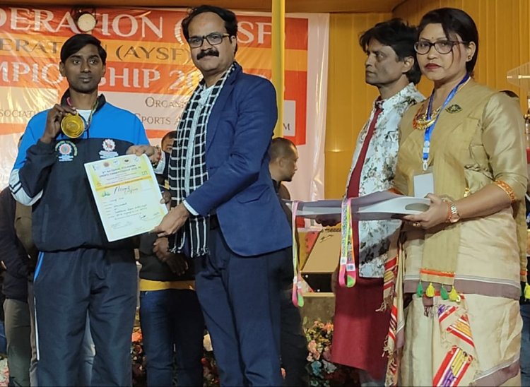 खेतों से चैंपियनशिप तक : किसान का बेटा शिवराज बना योगासन का गोल्डन बॉय