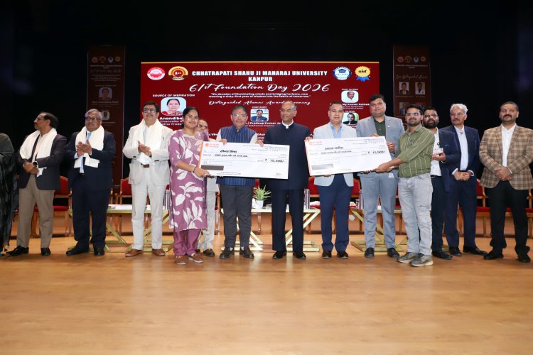 पूर्व छात्र किसी भी शिक्षण संस्थान की सबसे बड़ी धरोहर होते हैं : कुलपति