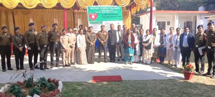 प्रयागराज में पूर्व सैनिक बहु विशेषज्ञ चिकित्सा शिविर का हुआ आयोजन
