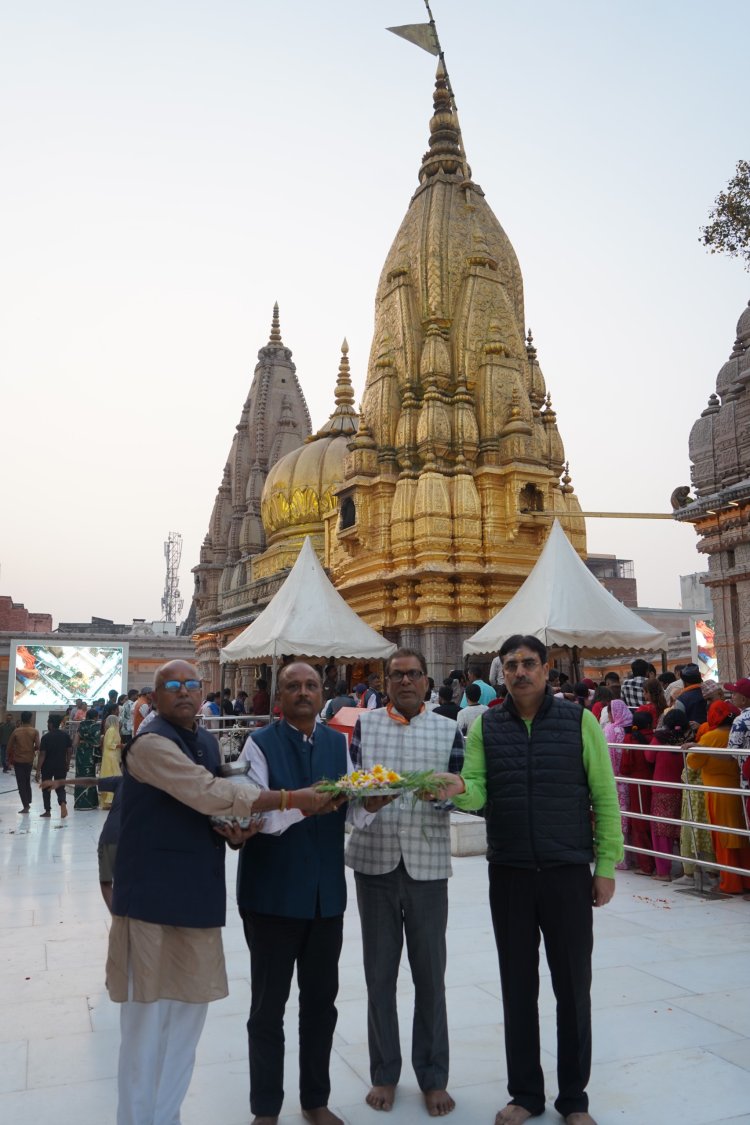 काशी विश्वनाथ धाम से भेजे गए गुलाल से मथुरा में भगवान श्री लड्डू गोपाल खेलेंगे होली