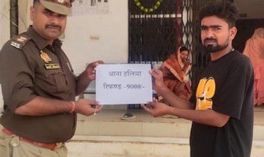 साइबर सेल ने पीड़ित के खाते में लाैटाए नौ हजार रुपये