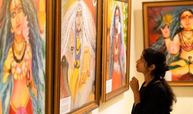 एका - द वन में 64 योगिनियों की संपूर्ण समकालीन चित्र श्रृंखला बनी आकर्षण