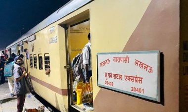 वाराणसी लखनऊ शटल ट्रेन का ठहराव बाबतपुर स्टेशन पर कराने की मांग