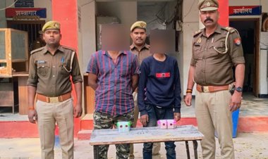 प्रयागराज में घर का ताला ताेड़कर गहने चुराने वाले दाे चाेर गिरफ्तार