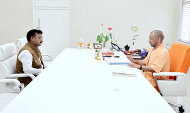 मिल्कीपुर विधायक ने मुख्यमंत्री से की मुलाकात, हैरिंग्टनगंज का नाम बदलने की मांग