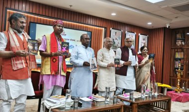 प्रो. रजनीश कुमार शुक्ल की पाँच पुस्तकों का नई दिल्ली में लोकार्पण