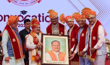 टीएमयू देश के सर्वश्रेष्ठ विश्वविद्यालयों में से एक : जेपी नड्डा