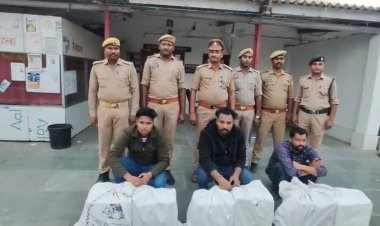 ट्रेन से 72 बोतल अवैध शराब बरामद, पंजाब के तीन तस्कर गिरफ्तार