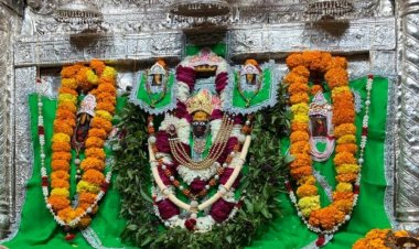 दस भुजा धारण कर मां कल्याणी ने चंद्रघंटा स्वरूप में दिए दर्शन, भक्तों ने चढ़ाई चुनरी-नारियल