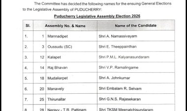 विस चुनावः भाजपा ने केरल और पुदुचेरी के लिए घोषित किए उम्मीदवार