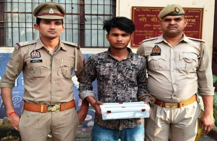 अवैध तमंचे के साथ शातिर अपराधी गिरफ्तार