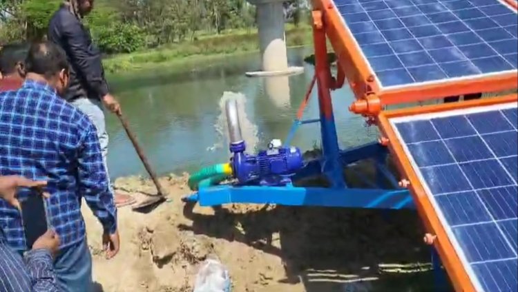 मुख्यमंत्री लघु सिंचाई योजना के तहत सोलर पम्पसेट के लिए इच्छुक किसान करें आवेदन