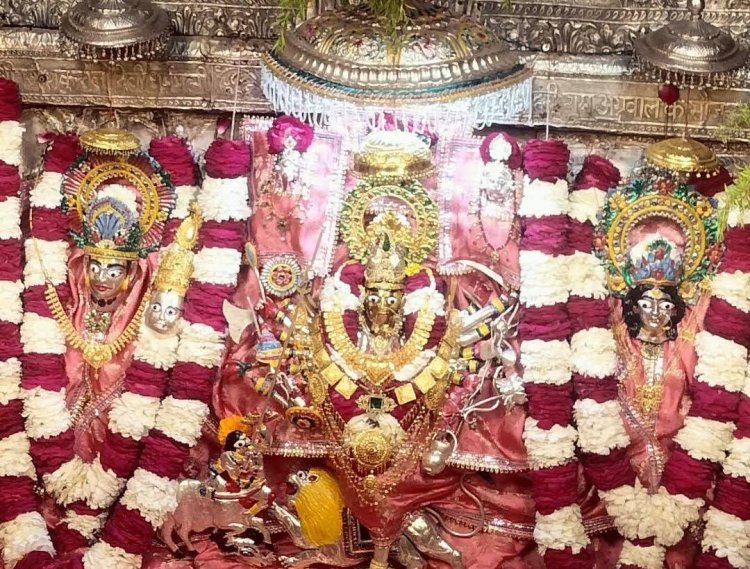 बैल पर आरूढ़ होकर भक्तों को शैलपुत्री के स्वरूप में दर्शन देंगी मां कल्याणी