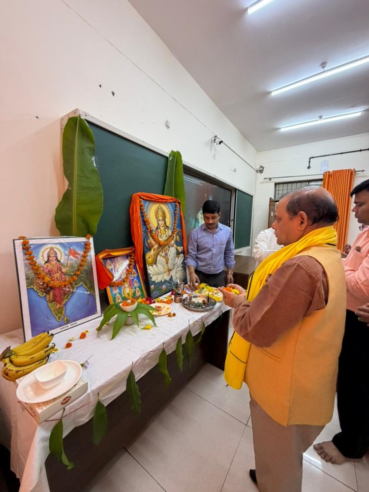 सीएसजेएमयू में धूमधाम से मनाया गया नव संवत्सर 2083 : कुलपति