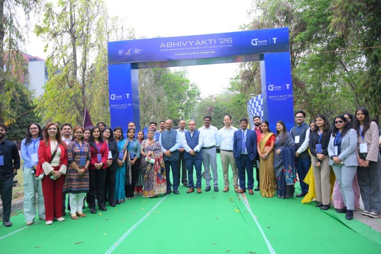अभिव्यक्ति 2026 का समापन आईआईटी कानपुर में, डीप-टेक नवाचार को मिला मजबूती