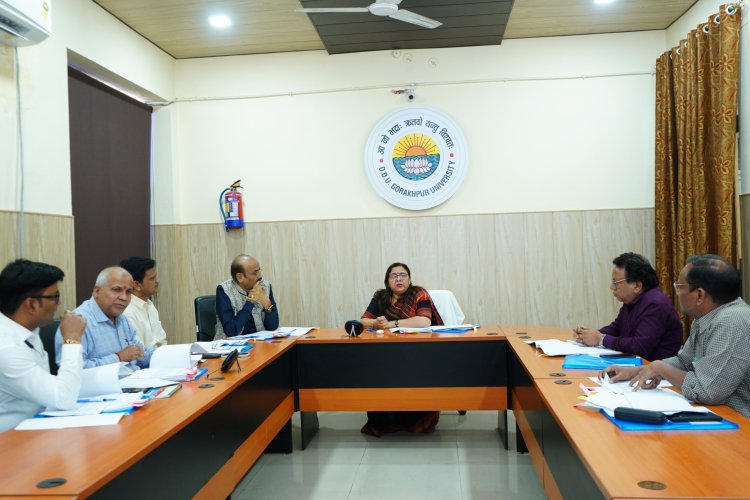 गोरखपुर विश्वविद्यालय वित्तीय वर्ष 2026-27 का वार्षिक बजट पारित, शोध एवं नवाचार को मिला विशेष प्रोत्साहन