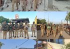 श्रमिकाें के उग्र प्रदर्शन के बाद आज नाेएडा की औद्योगिक इकाइयां खुलीं, कई जगह फ्लैग मार्च व पुलिस तैनात