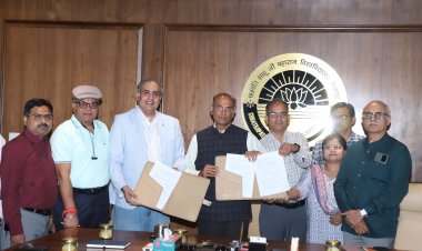 सरस एआई के साथ छात्रों के लिए विकसित करेंगे कृत्रिम बुद्धिमत्ता आधारित पाठ्यक्रम : कुलपति