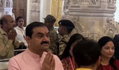 गाैतम अडाणी ने परिजनाें के संग श्रीरामलला के किए दर्शन, गौतम ने बताया भावुक पल