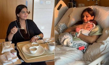 सोनम कपूर ने दूसरे बेटे की दिखाई पहली झलक