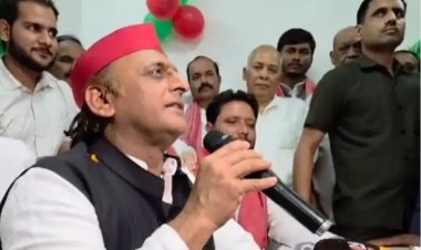 भाजपा नेता सपा सरकार के विकास कार्यों को गिनाते हैं : अखिलेश यादव