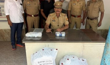 वाराणसी शहर में 30.745 किलो अवैध गांजा के साथ ओडिशा के दो तस्कर गिरफ्तार