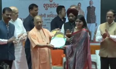 मुख्यमंत्री ने लखनऊ में विज्ञान कांग्रेस के उद्घाटन सत्र में कृषि वैज्ञानिकों का किया सम्मान