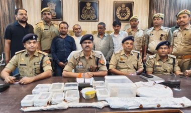 यूपी और मध्य प्रदेश के मंदिरों में चोरी करने वाले तीन चाेर और एक सुनार गिरफ्तार