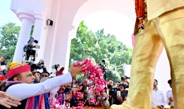 बाबा साहब की सामाजिक न्याय की लड़ाई जारी रखेगी सपा: अखिलेश यादव