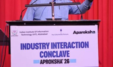 ट्रिपल आईटी में तकनीकी महोत्सव ‘अपरोक्ष 2026’ का शुभारम्भ