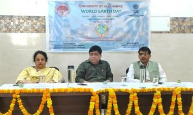 इविवि के पर्यावरण अध्ययन केंद्र ने मनाया 56वां विश्व पृथ्वी दिवस