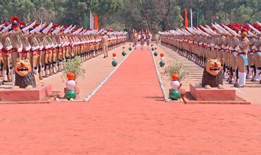 रामनगर पीएसी 36वीं वाहिनी के दीक्षांत समारोह ग्रैंड परेड की हुई रिहर्सल, 26 अप्रैल को समारोह