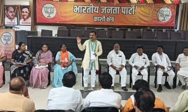 प्रधानमंत्री मोदी के जनसभा में पचास हजार महिलाओं को बुलाने के लिए बूथ स्तर तक जनसंपर्क