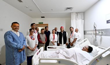 अखिलेश यादव ने हॉस्पिटल पहुंचकर भाजपा नेता अनुपमा जायसवाल का हालचाल लिया