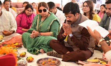 प्रयागराज को मिलेगा फाइव स्टार होटल ताज, मंत्री नन्दी ने किया भूमि पूजन