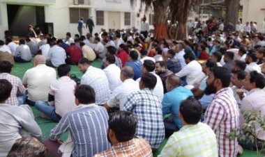 विद्युत कर्मचारी संयुक्त संघर्ष समिति का निजीकरण और उत्पीड़न के विरोध में आंदोलन जारी