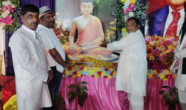 संविधान की शपथ के साथ 134 जोड़ों का हुआ सामूहिक विवाह