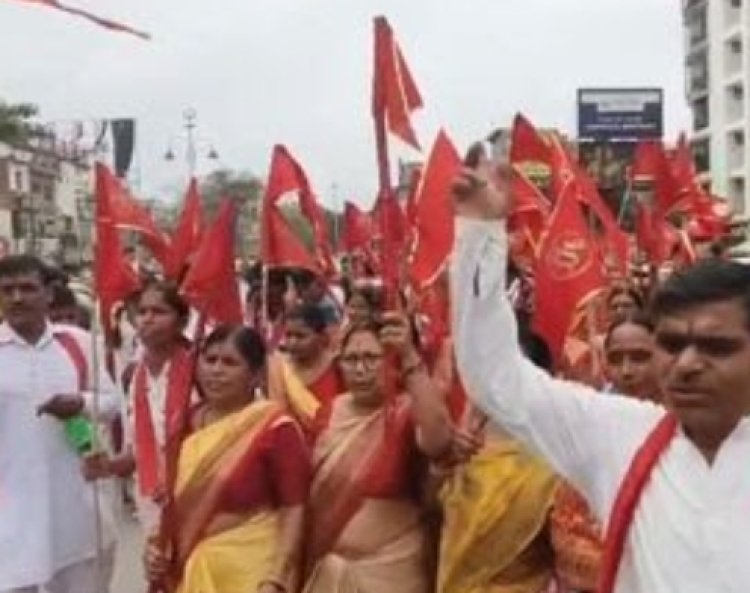 वाराणसी में निकाली गई नशामुक्त सद्भावना जनजागरण पदयात्रा