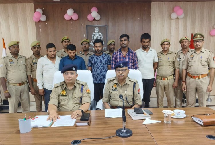 पचास लाख के गांजा संग 5 गिरफ्तार, उड़ीसा से लाकर पूर्वांचल में बेचते थे गांजा