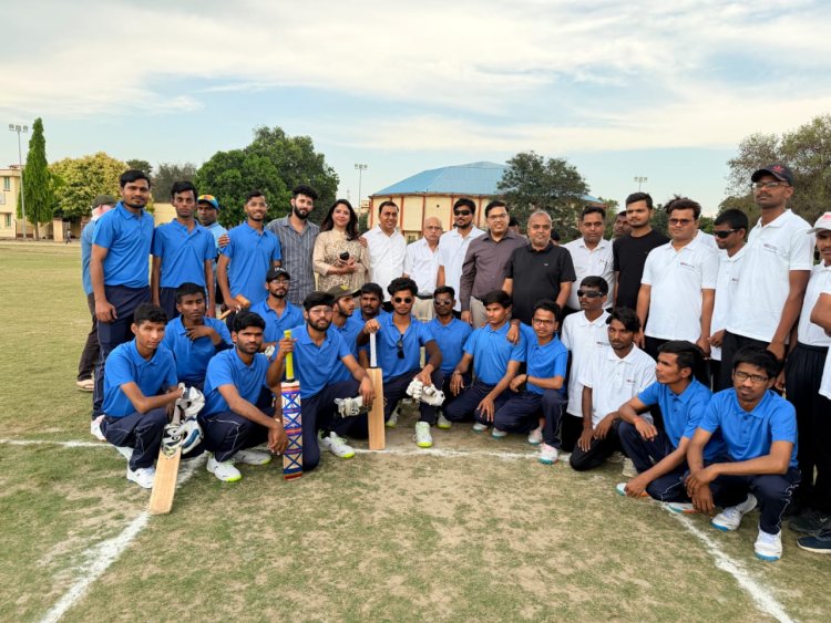 अंतर विश्वविद्यालयी ब्लाइंड क्रिकेट टूर्नामेंट: डॉ शकुंतला मिश्रा राष्ट्रीय पुनर्वास विश्वविद्यालय लखनऊ जीती
