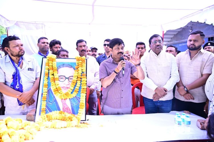 करोड़ों वंचितों और शोषितों की आवाज थे डॉ. अंबेडकर : मंत्री नन्द गोपाल गुप्ता नन्दी