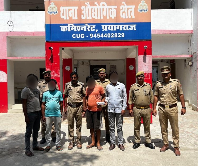 वाहनों में यात्रा के दौरान चोरी करने वाले गिरोह का खुलासा, 4 आरोपित गिरफ्तार