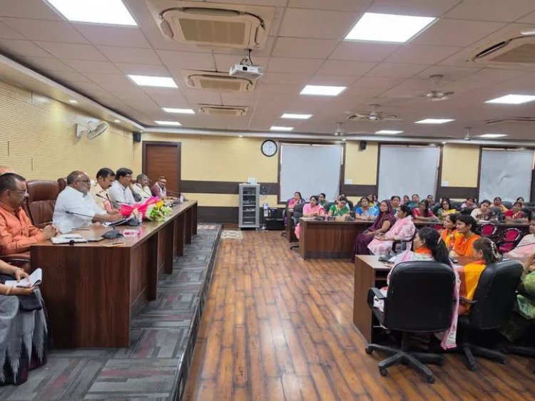 प्रधानमंत्री नरेन्द्र मोदी के जनसभा में पचास हजार महिलाएं संभालेगी व्यवस्था की कमान