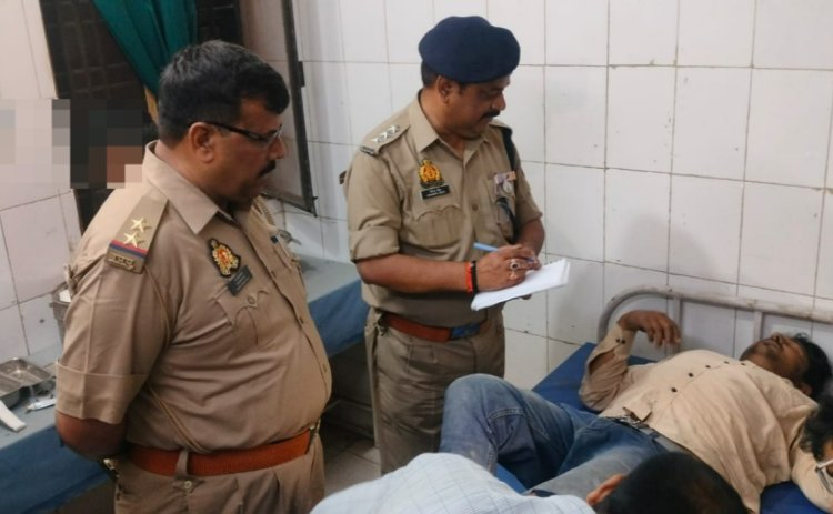 पुलिस और गौ-तस्करों के बीच मुठभेड़, एक घायल गिरफ्तार, दो फरार