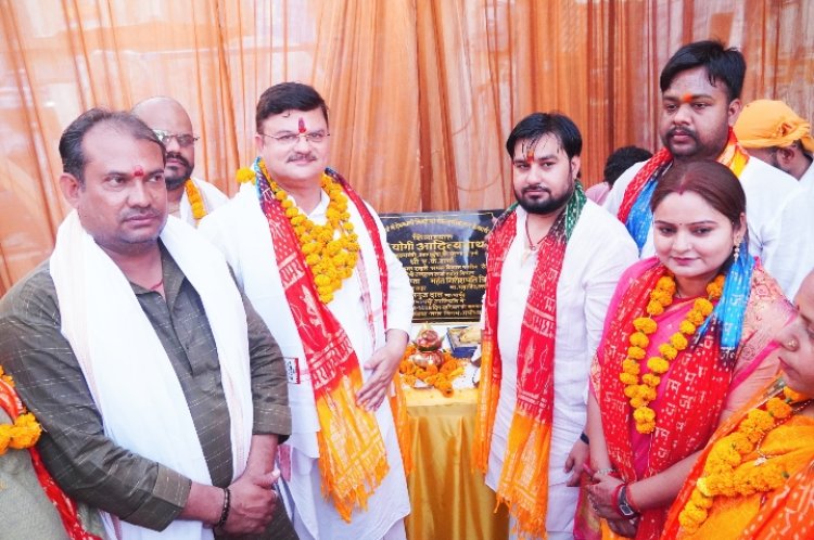 अयोध्या के छोटी देवकाली तिराहे पर सिंदूर स्मृतिका का महापौर ने किया शिलान्यास