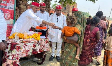 मजदूर दिवस पर जौनपुर में श्रमिकों का सम्मान, अधिकारों की रक्षा का लिया संकल्प